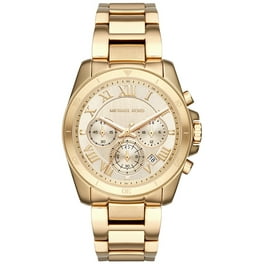 michael kors women's lauryn quartz watch with stainless