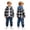 Toddler Boy Outfits_Blue, variant on Futezty Toddler Boys Outfits Long Sleeve Plaid Prints Hoodie Jacket Tops and Pants Set 2 Pieces Kids Fall Winter Clothes 3T-7T