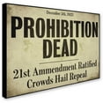 thumbnail image 2 of Trademark Fine Art "Prohibition" Canvas Art by Color Bakery, 2 of 3