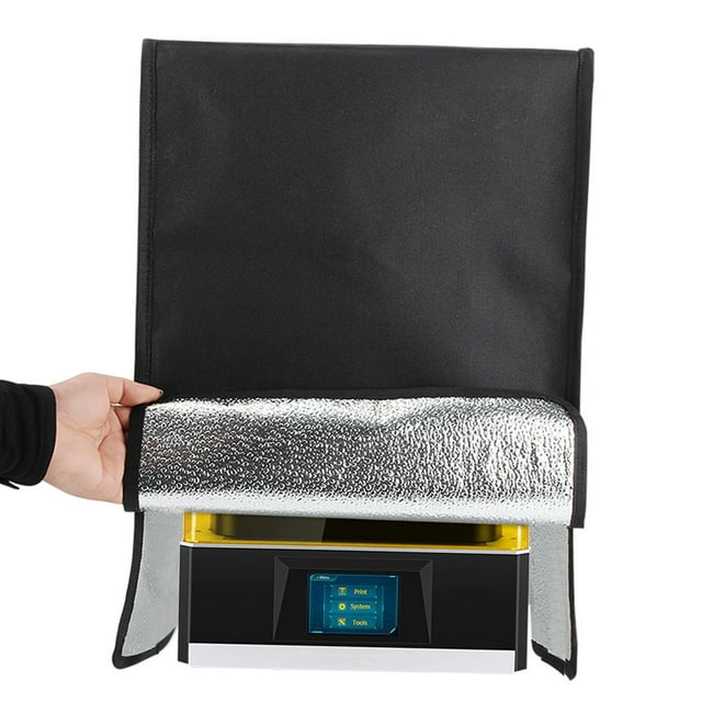 3D Printer Blackout Cover Protective Insulation Cover Storage Sleeve Protection from Sunlight Dust Dirt Compatible with ELEGOO Saturn/ Photon Mono XPHROZEN Sonic 4K & PHROZEN Sonic Mighty 4