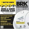First Alert BRK SC7010BV Hardwired Talking Photoelectric Smoke and
