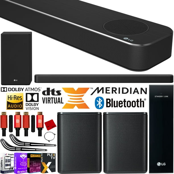 Lg Sn8yg 5 1 2 Ch Full Surround Sound Wireless Expansion 580w Bundle 3 1 2ch Sound Bar