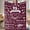 Burgundy, variant on 95th Birthday Gifts for Women, Birthday Gifts for Mum, 95th Birthday Gifts for Her, Presents for Women Wife Mother Grandma Gifts, Birthday Ideal Gifts for Women Flannel Blanket Burgundy -40 x 50 Inch