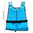 thumbnail image 2 of Water Sports Life Jackets for Teenagers Adults EPE Material Lightweight Adjustable Buckles Reflective Stripes for SUP Paddleboarding Fishing Boating Kayaking, 2 of 4