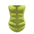 thumbnail image 3 of LYXSSBYX One Piece Swimsuits for Women Women's new one-Piece swimsuit European and American sexy solid color bikini, 3 of 6