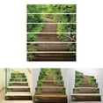 thumbnail image 2 of 6 uds 3d azulejo piso escalera pegatinas baño cocina decoración impermeable Mural calcomanías arte papel tapiz, 2 of 5