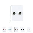 thumbnail image 3 of SANAG 5 Pair Crystal Non Piercing Clip on Magnetic Ear Studs Mens Womens Magnet Fake Earrings, 3 of 9