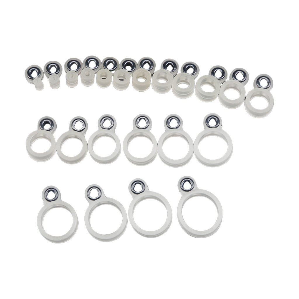 CIYISON Outdoor Fishing Accessory O Rings Fishing Rod Wire Ceramic Rings Different Size