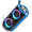 Blue, variant on Portable Bluetooth Speaker, Bluetooth 5.3 Speaker Wireless, IPX7 Waterproof Outdoor Speaker, 24W Powerful Loud Stereo Sound, 12H Playtime, 7 Colorful Rgb Lights for Outdoor/Home/Party, Gift Ideas