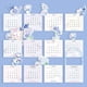 thumbnail image 4 of Calendario de escritorio creativo 2022 Calendario de escritorio con forma de cesta de flores única 12 x 21 cm, 4 of 7