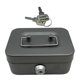 thumbnail image 1 of Caja de dinero con bloqueo de piggy bank colección pequeña recuerdo de recuerdo de recuerdo de recuerdo con llave para niños Niñas Niños Adultos Gris, 1 of 8