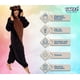 thumbnail image 4 of ¡Onesie Funziez! Disfraz de oso sherpa para Halloween con forma de animal adulto, 4 of 5