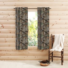 Realtree Xtra Camo Print Curtain 63 Each Set Of 2