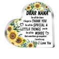 thumbnail image 1 of Heart Shaped Acrylic Holiday Ornaments Family Atmosphere Acrylic Ornaments Suitable For Giving To Relatives And Heart Shaped Transparent Color Printing Ornaments, 1 of 9