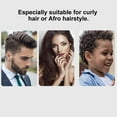 thumbnail image 3 of Barber Metal Afro Comb African American Pick Comb Hair Brush Hairdressing Styling Tool, 3 of 9
