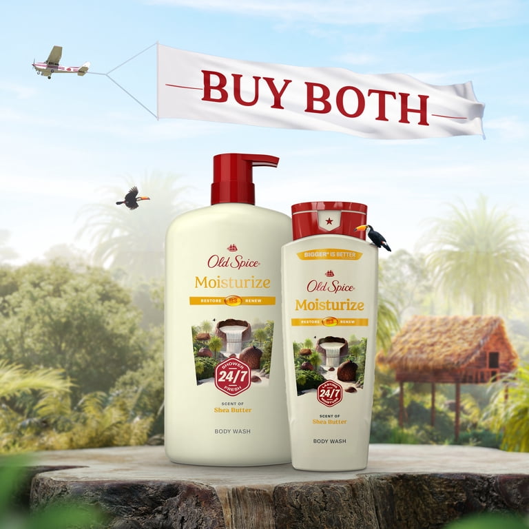 Old Spice Moisturize Body Wash, Shea Butter photo 8