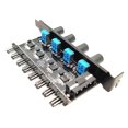 thumbnail image 4 of tredstone 12V Computer PC Case Cooling Fan Hub Regulator 4Pin 3Pin Speed Controller 5, 4 of 5