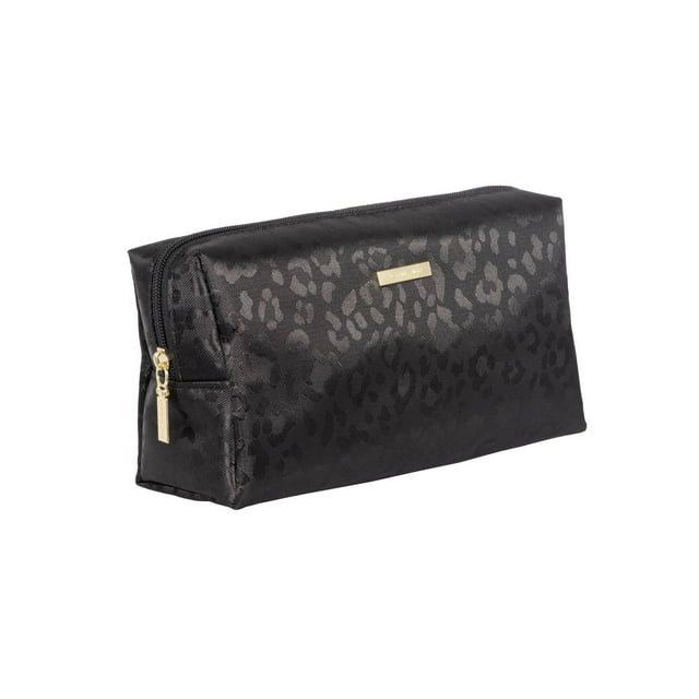 Conair Black Cheetah Jacquard Medium Organizer