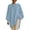 Blue, variant on Vivianyo HD Women's Crew Neck Oversized Knit Tunic Sweater, Batwing Long Sleeve Loose Fit Pullover For Women, Fall Winter Longline Top for Brunch Meetings and City Walks, Size S-3XL