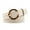 Beige, variant on Women's PU Leather Belt leopard Ring Faux Leather Waist Belt