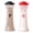 Red Black, variant on Set of 2 Plastic Salt and Pepper Shakers with Lids Large Moisture Proof Salt Shaker Pepper Container Hourglass Covered Salt and Pepper Holder for Home Kitchen Restaurant Camping