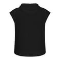 thumbnail image 4 of JIUKE Mens Workout Hooded Tank Tops Drawstring Muscle Hoodies Sleeveless Gym Tees Pullover, 4 of 6