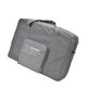 thumbnail image 5 of Bolsa de lona de viaje portátil de lona para llevar el equipaje Bolsa plegable con ruedas para negocios de fin de semana durante la noche (gris), 5 of 5