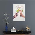 thumbnail image 6 of Bar Cart Decor Wall Art Banksy Pictures Wall Decor Bar Cart Art Canvas Prints Posters Framed Artwork Paintings Funky Home Decor for Bathroom Bedroom Living Room 16"x24", 6 of 6