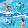 thumbnail image 2 of Aro inflable de baloncesto 2 en 1 Pool Toy iPlay iLearn Octopus, 2 of 7