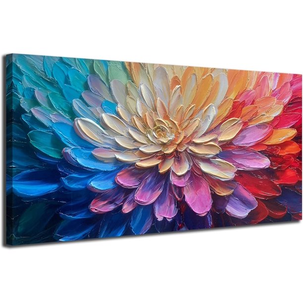 Pintura decorativa para paredes de Ajion, que representa paisajes naturales en las montañas, ideal para decorar paredes en oficinas, hogares, restaurantes y pasillos.