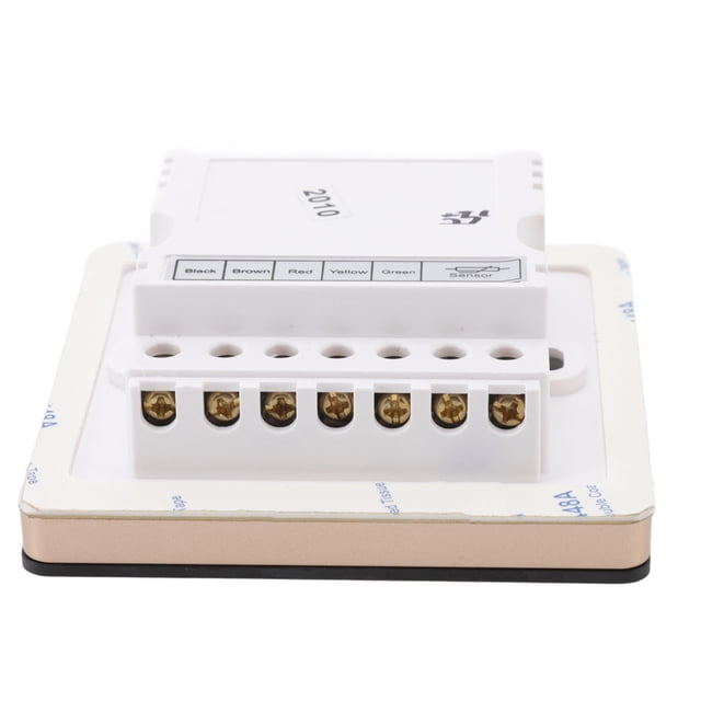 Controlador De Temperatura De Pantalla Táctil, Interruptor De Encendido De Luz De Plástico Interruptor De Calentador De Llave Interruptor De Panel De Control De Pantalla Táctil