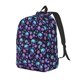 thumbnail image 1 of Balery purple Skull flower Mochila Clásica Impresa Básica para Viaje, Mochila Escolar Resistente al Agua, Mochila de Lona con Correas Ajustables-Small, 1 of 5