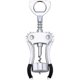 thumbnail image 4 of Wine Bottle Openers, Zinc Alloy Premium Wing Corkscrew Wine Opener With Multifunctional Corks And Caps Bottle Opener, Silver, 4 of 5