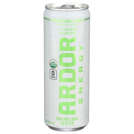 2X - Ardor Organic Inc Organic Mexican Lime Hydrate + Focus Sparkling Water 12 fl oz