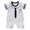A33-Grey, variant on Newborn Baby Boys Girls Cozy Romper Outfits Infant Short Sleeve One-Piece Toddler Jumpsuits(Grey,12-18 Months)