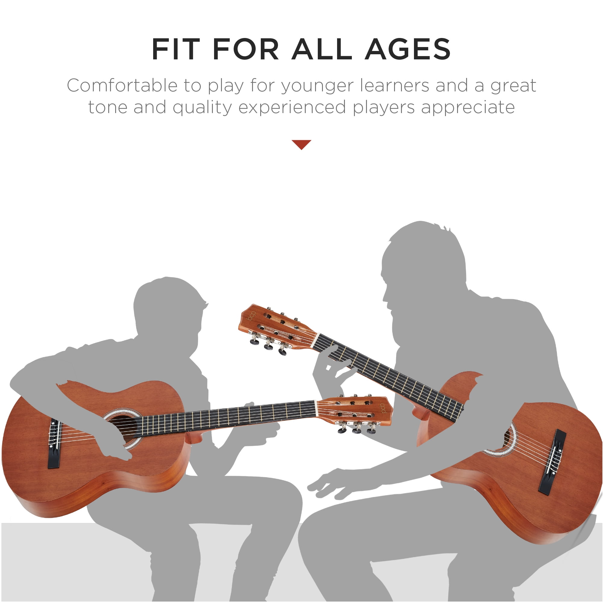 Best Choice Products 38in Beginner Acoustic Guitar Starter Kit w/ Gig Bag, Strap, Extra Strings - Natural Mahogany
