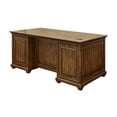 thumbnail image 5 of Martin Furniture 68.5"W Wood Office Desk Executive Desk in Brown, 5 of 12