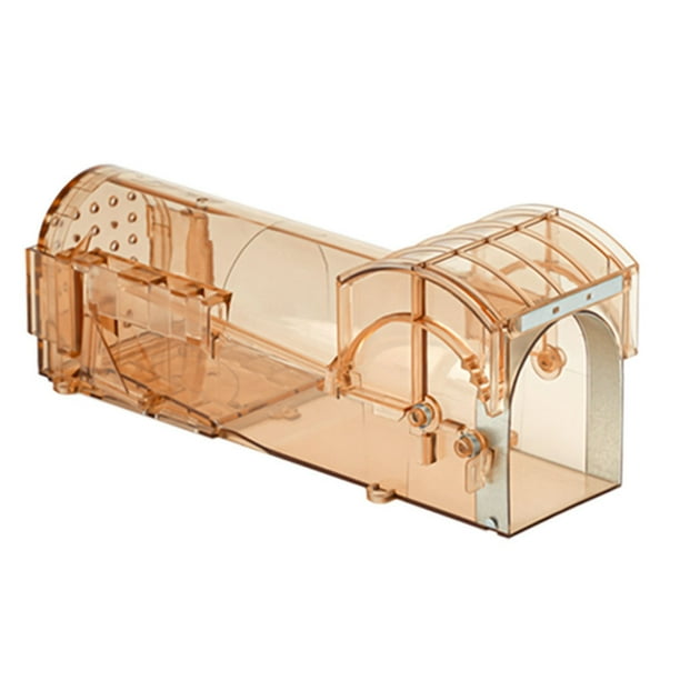 Moyic 1 Uds. Trampa reutilizable para ratones, jaula para ratas que no mata, trampa para ratones inteligente para atrapar ratones, trampas automáticas Jardín y Patio No.03 Moyic HA006658-03B