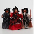 thumbnail image 3 of Matsuzay Muñecos de de Halloween para vigas, ramas, escoba aterradora, colgante, decoración, artificial divertida Kits de decoración para fiestas, 3 of 6