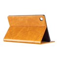 thumbnail image 4 of SaniMore Wallet Case for Samsung Galaxy Tab A8 10.5" 2022 SM-X200/X205, PU Leather Anti-scratch C Anti-slip Strips Flip Stand Full Body Protective Shockproof Busienss Design, Yellow, 4 of 8