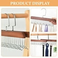 thumbnail image 3 of ROSENICE 2Pcs Space Saving Hangers for Jeans and Pants Jean Organizer For Closet 11.0x7.5x0.7in, 3 of 7