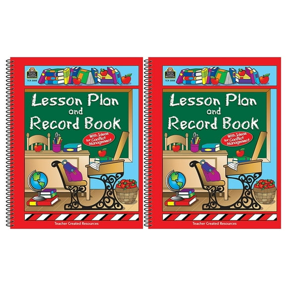Teacher Created Resources Lesson Plan and Record Book Pack of 2 (TCR3008-2)