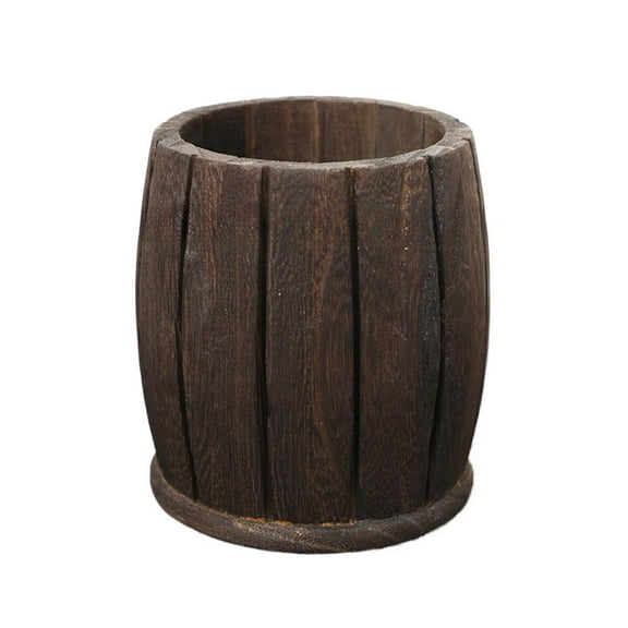 Handcrafted Wood Pen Holder Spacious Desk Organizer for Pens Pencils Markers Minimalist Office Decor Natural Wood Grain Timeless Design