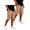 Khaki, variant on Cargo Shorts for Men Relaxed fit Bermuda Workout Shorts Casual Comfort Chino Work Shorts Multi Pockets Green L