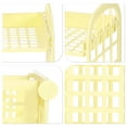 thumbnail image 3 of Organizador de Maquillaje Durable para Mujeres 1pc para Baño, Escritorio de Oficina, Dormitorio Universitario, Plástico Amarillo, 3 of 6