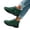 Green, variant on Womens Winter Snow Boots Thickened Velvet Lined Round Toe Casual Warm Comfortable Non Slip Ankle Booties Green 7