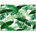 thumbnail image 2 of Rainforest Palm Tree Green Leaves Area Rug, Simple And Clear Indoor Non-Slip Kids Rugs, Machine Washable Breathable Durable Carpet For Front Entrance Floor Decor, 2 of 7