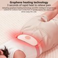 thumbnail image 3 of Portable Menstrual Heating Pad, 5 Heat Levels Portable Cordless Heating Pad  For Driving For Office, 3 of 8