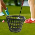 thumbnail image 6 of lacooooppia Golf Ball Basket Carrier Gift Golf Ball Bucket for Practice Playing Training Hold 50 Balls, 6 of 8