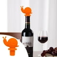 thumbnail image 1 of Dvkptbk Bouchon de Vin Rouge Petit Escargot Bouchon de Bouteille de Vin Bouchons Réutilisables Étanche Mignon Décoratif Bouchon de Bouteille Gadgets de Cuisine, 1 of 5